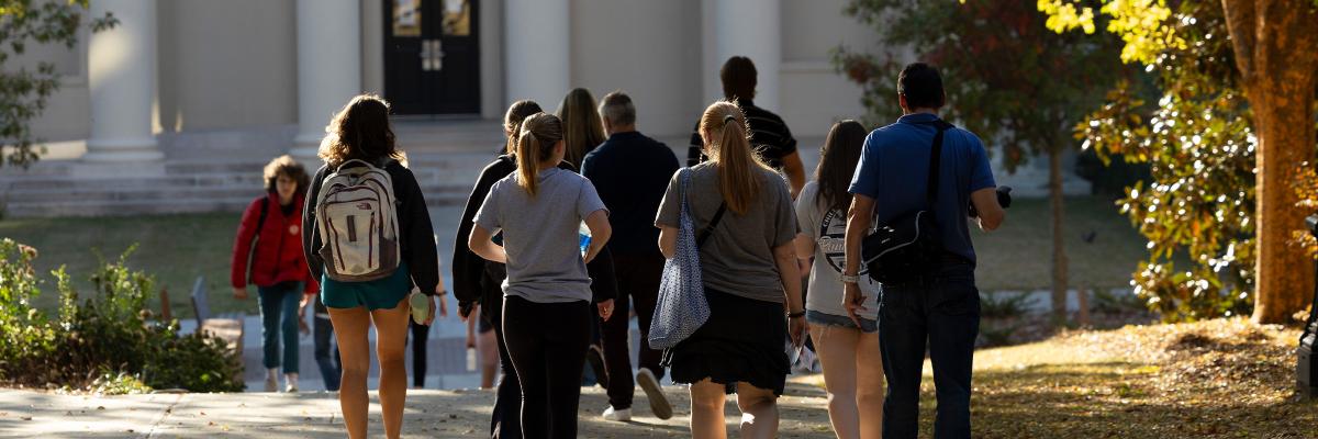 Students on Hill